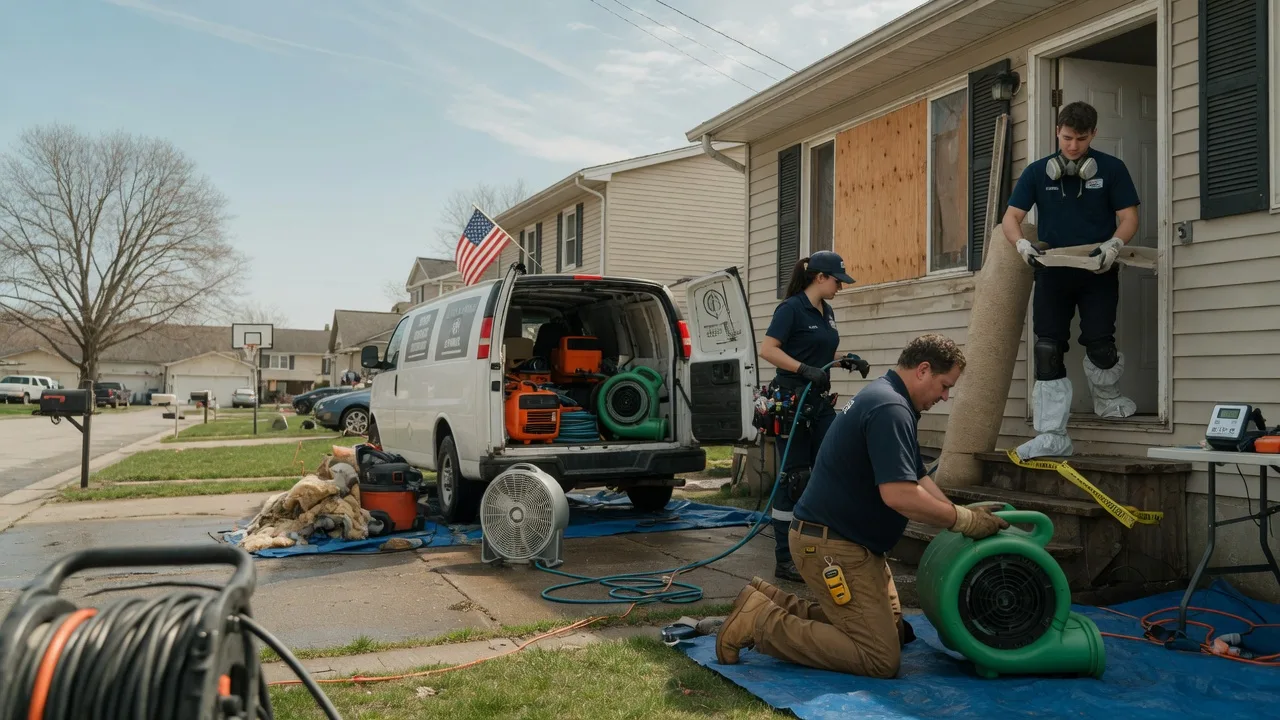 Water Damage Restoration in Sandstone, MN near me